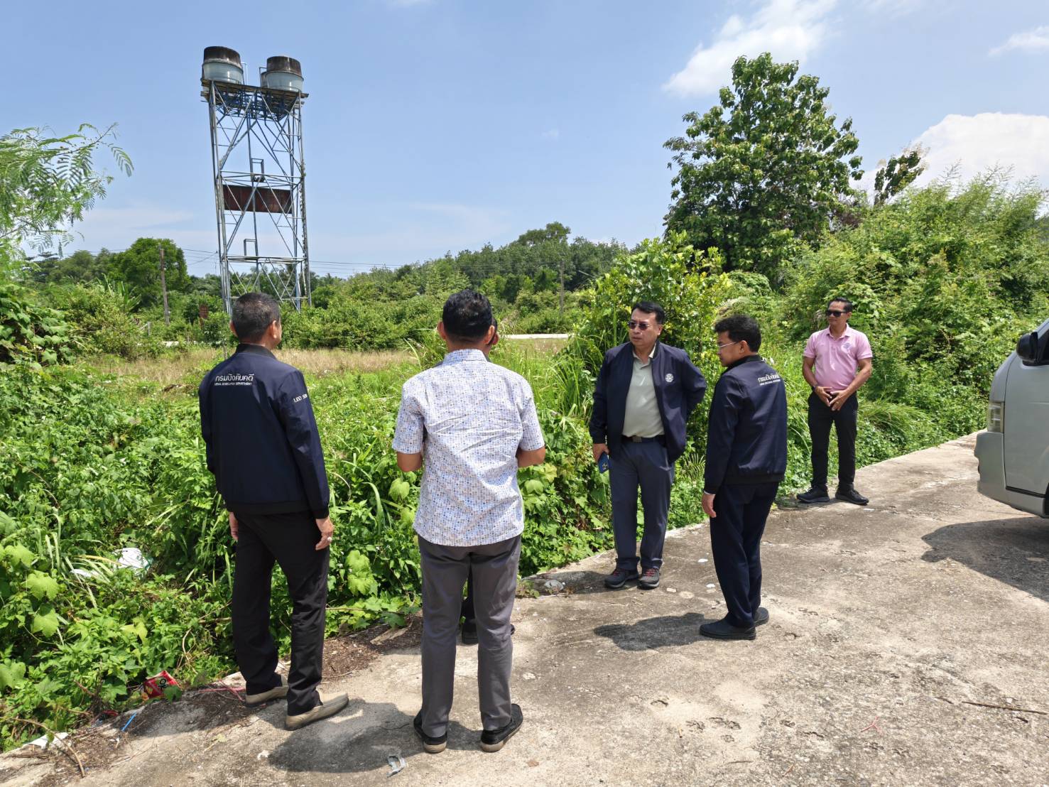 ﻿อธิบดีกรมบังคับคดี ลงพื้นที่ตรวจสถานที่สร้างอาคารสำนักงานบังคับคดีจังหวัดสตูล